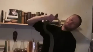 Ένα τρελό τρελό πείραμα: Άφησε δηλητηριώδη φίδια να τον δαγκώσουν πάνω από 200 φορές (vid)