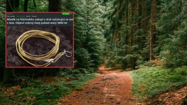 Είδε ένα σύρμα να βγαίνει από το χώμα: Το τράβηξε και κατέληξε σε έναν εντυπωσιακό θησαυρό 3.000 ετών