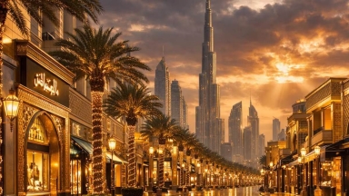 Δρόμος στρωμένος με χρυσό και 1.000 μαγαζιά: Το σχέδιο του Ντουμπάι που προκαλεί δέος