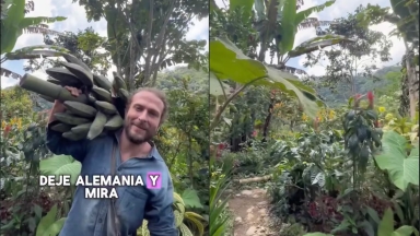 «Απόφαση ζωής»: Γερμανός άφησε την Ευρώπη για να γίνει αγρότης στα βουνά της Κολομβίας (vid)