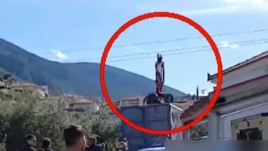 Βίντεο-ντοκουμέντο από το εργατικό δυστύχημα με δύο νεκρούς στο Άστρος Κυνουρίας