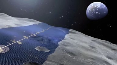 Luna Ring: Το όραμα για δακτύλιο 10.900 χλμ. στη Σελήνη που θα στέλνει ενέργεια 24/7 στη Γη