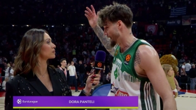 Έξαλλος Χουάντσο στο flash interview: «Εμείς έχουμε πολλά φάουλ, αυτοί δεν έχουν»