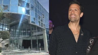 Εξερράγη εκρηκτικός μηχανισμός στο κέντρο που θα εμφανιστεί ο Αργυρός: Θρυμματίστηκε η πρόσοψη (vid)