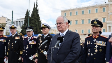 25η Μαρτίου: Σαρδάμ Τασούλα στη δήλωση μετά την παρέλαση - Το λάθος με το 1981