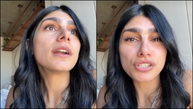 «Έσπασε» η Μία Καλίφα: Το βίντεο με τα δάκρυα στα μάτια για τους βομβαρδισμούς στον Λίβανο