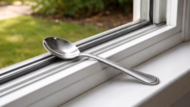 Το κόλπο με το κουτάλι στο παράθυρο για την μείωση της υγρασίας