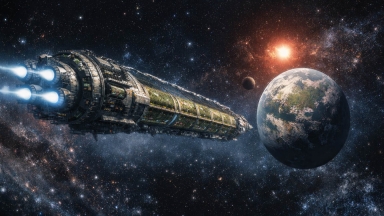 Διαστημόπλοιο μήκους 58 χιλιομέτρων: Το σχέδιο για να φύγουν 1.000 άνθρωποι από τη Γη με ταξίδι 400 ετών