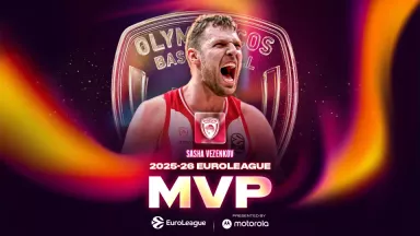 Ο Βεζένκοβ αναδείχθηκε MVP της EuroLeague για τη σεζόν 2025-26 - Ποιους άφησε πίσω του ο άσος του Ολυμπιακού