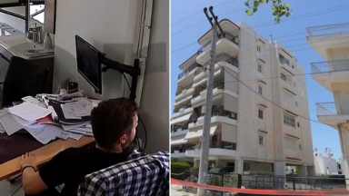 Ηλιούπολη: Το βίντεο από τη στιγμή που γείτονας αντιλαμβάνεται την πτώση των δύο 17χρονων