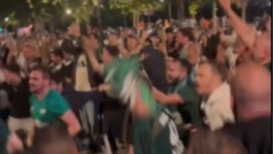 Έκαναν την Ισπανία, Αθήνα: Οι πανηγυρισμοί των οπαδών του Παναθηναϊκού!