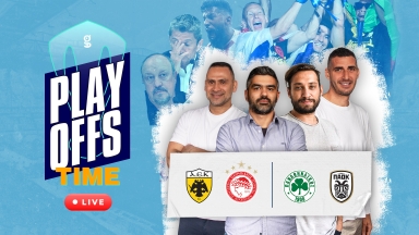 Play Offs Time: Πάρτι για ΑΕΚ - Ηλιόπουλο, Παναθηναϊκός χωρίς νίκη και το αστεράτο δώρο του ΠΑΟΚ σε Ολυμπιακό 