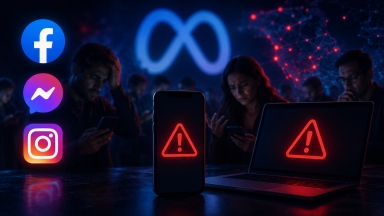 Παγκόσμιο μπλακάουτ στη Meta: «Έπεσαν» Facebook, Instagram και Messenger (vid)