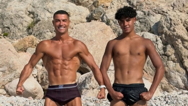 Ο Κριστιάνο Ρονάλντο τρόλαρε τον 16χρονο γιο του με μια φωτογραφία που ξεπέρασε τα 10 εκατ. likes