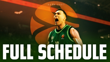 Το πρόγραμμα του Παναθηναϊκού στη regular season 2026-27 της EuroLeague 
