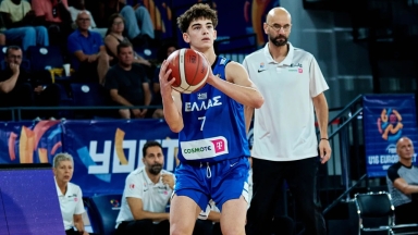 Πρόκριση στα προημιτελικά για την Εθνική Παίδων με Σπανούλη και Μοναμά