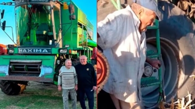Δούλευε από τα 12 και στα 97 έκανε την τελευταία του σοδειά: «Το καλοκαίρι κοιμόμαστε κάτω από τις θεριζοαλωνιστικές μηχανές»