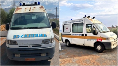 Ασθενοφόρο-ερείπιο με 1.000.000 χλμ. έστειλαν στη Δυτική Μάνη: Η απάντηση του Άδωνι με Sport Billy (vid)