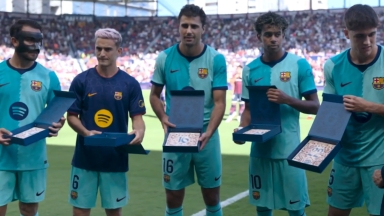 Fair Play από τη Λεβάντε: Βράβευσε τους παγκόσμιους πρωταθλητές της Μπαρτσελόνα!