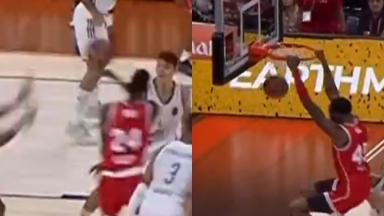 Ο Εντιάι έμαθε το bartzokas ball: Η απίθανη no-look ασίστ για το κάρφωμα του Χολ!