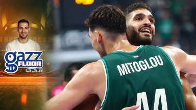 Παπαπέτρου στο Gazz Floor by Novibet: «Είχαμε πολύ καιρό να δούμε τρεις Έλληνες στην πεντάδα του Παναθηναϊκού»
