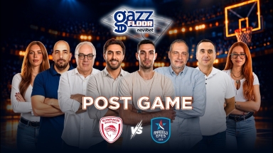 Ολυμπιακός-Εφές: Super Post Game Show με Ιωάννη, Μακρή και Μπούτσκο | Gazz Floor by Novibet