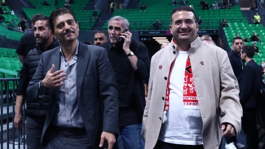 Συνάντηση κορυφής: Γιαννακόπουλος και Γιανάι γευμάτισαν μαζί στο Lounge του T - Center
