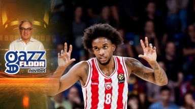 Παπαδογιάννης στο Gazz Floor: «Μου αρέσει περισσότερο αυτός ο Ολυμπιακός, από όταν παίζουν Μοντέρο και Φουρνιέ»