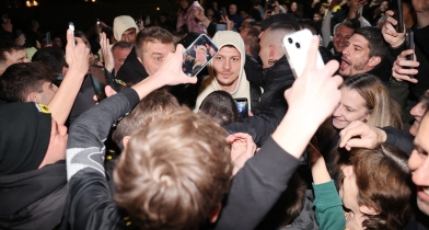 Η άφιξη της ΑΕΚ στον Βόλο