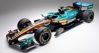 Με πρωτοποριακό χρωματισμό η Aston Martin στο GP Μονακό
