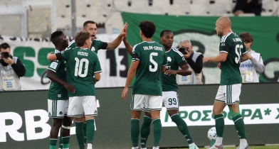 Ντε Φράι και Λούζα άνοιξαν λογαριασμό και 2-0 σε 4' ο Παναθηναϊκός!