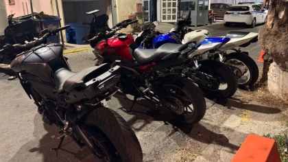 Συνελήφθησαν 4 αναβάτες μοτοσικλετών για κόντρες στην παραλιακή με 200 χλμ/ώρα