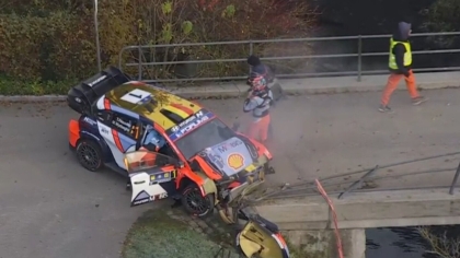 Ο Νεβίλ παρέδωσε το... θρόνο του στο WRC σε αυτή τη γέφυρα (vid)