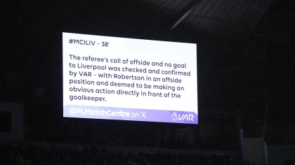 Μάντσεστερ Σίτι - Λίβερπουλ VAR