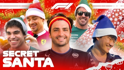 Το Secret Santa της F1 έβαλε τους οδηγούς σε γιορτινό mood (vid)