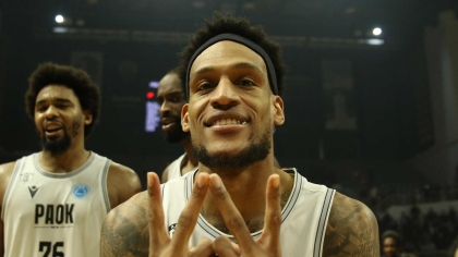 Ο Κλίβελαντ Μέλβιν του ΠΑΟΚ αναδείχτηκε MVP Νοεμβρίου στο FIBA Europe Cup