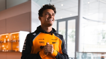 Νόρις: «Ακόμα προσπαθώ να συνειδητοποιήσω πως έκανα το όνειρό μου πραγματικότητα»