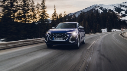 Χειμερινή εξόρμηση στις Άλπεις για το Audi Q5 και οδήγηση σε πραγματικές συνθήκες