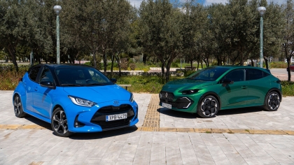 Συγκρίνουμε τα Renault Clio E-Tech 160 και Toyota Yaris Hybrid 130