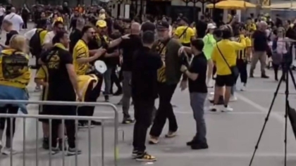 Η μέρα γιορτής στην ΑΕΚ έχει ήδη αρχίσει: Χαμός έξω από την Allwyn Arena εν όψει φιέστας