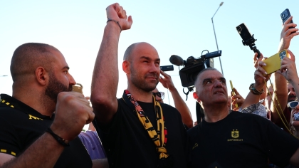 LIVE: Η παρουσίαση του Βασίλη Σπανούλη από τον Άρη