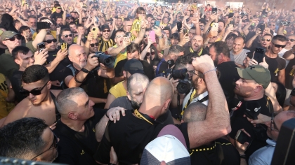 Το εντυπωσιακό βίντεο του Άρη για την υποδοχή του Βασίλη Σπανούλη