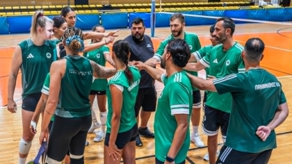 Έπιασε δουλειά η ομάδα βόλεϊ του Παναθηναϊκού