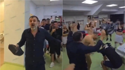 Ο πρόεδρος της Ντινάμο Σίτι μπούκαρε στα αποδυτήρια κι άρχισε να μοιράζει λεφτά μέσα από μια πλαστική σακούλα! 