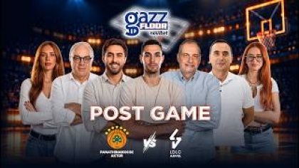 GAZZ FLOOR LIVE: Ο Παναθηναϊκός διέλυσε τη Βιλερμπάν, σκληρός ΠΑΟΚ στην πρεμιέρα του 