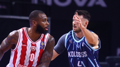 Ματσάρα στη Sunel Arena και νίκη του Ολυμπιακού - Οι καλύτερες φάσεις από το παιχνίδι με τον Κολοσσό