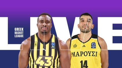 LIVE: Άρης - Μαρούσι