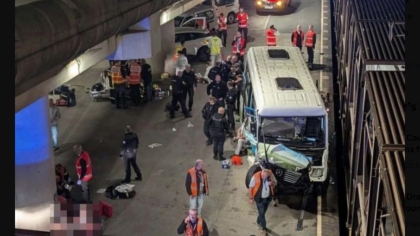 Γαλλία: Σύγκρουση λεωφορείου με εμπορευματικό τρένο στη Μάγχη με 19 τραυματίες 