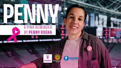 Pink Reminder: Η Πέννυ Ρόγκα μίλησε στο κανάλι του μπασκετικού Παναθηναϊκού για την πρόληψη του καρκίνου του μαστού