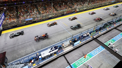 Αυτό είναι το grid του Αγώνα Σπριντ του GP Σιγκαπούρης
